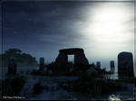 The ancient cromlec'h by Odilicious