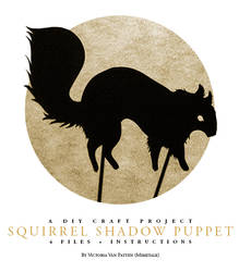 Squirrel Shadow Puppet