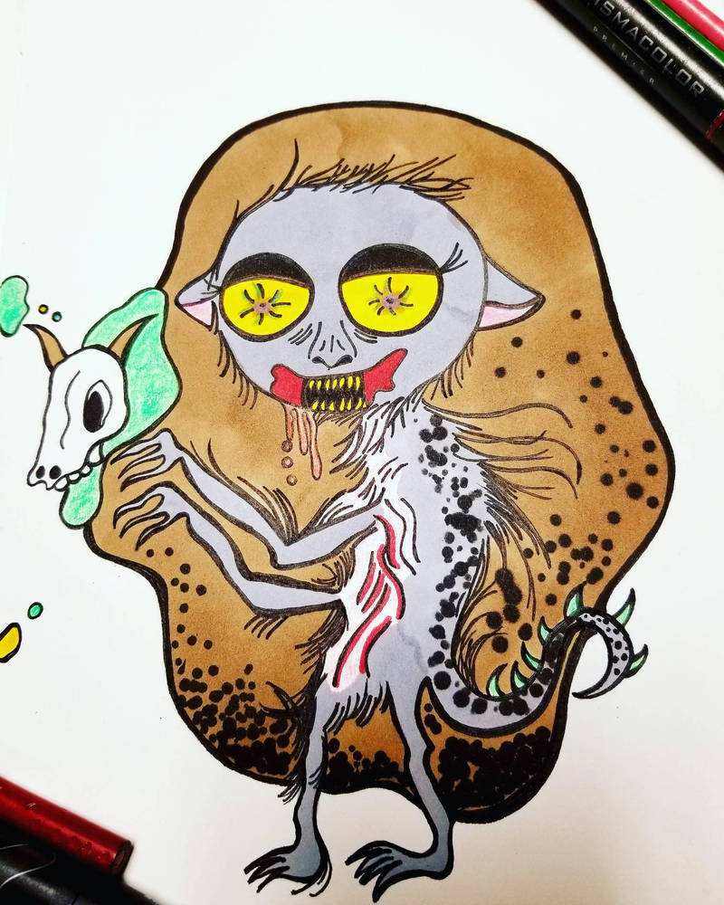 el chupacabra tattoo design by gothickillerqueenxxx on DeviantArt