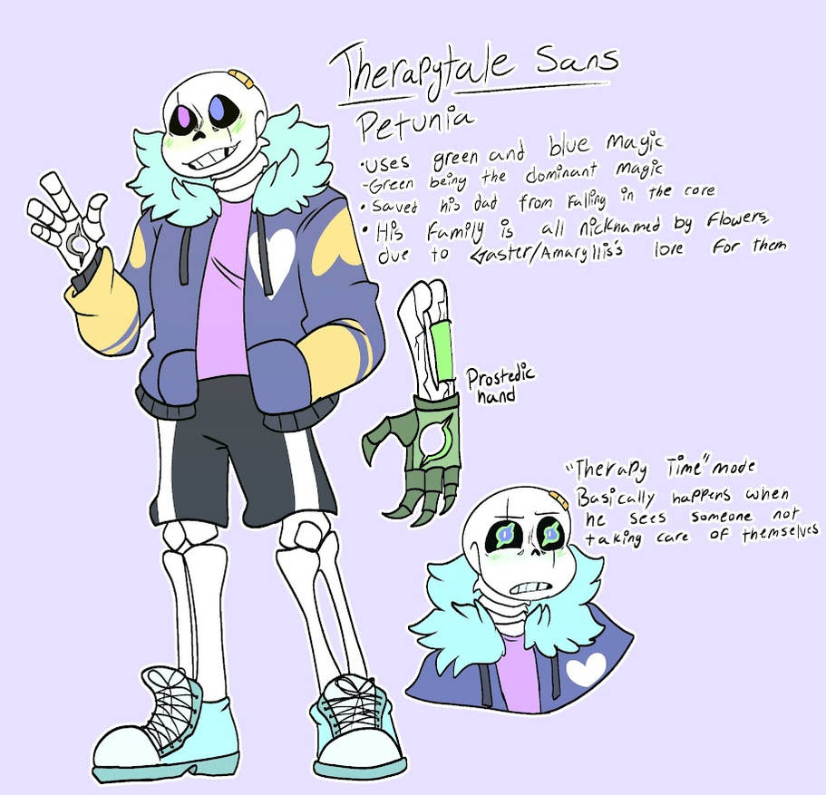 Therapytale Sans by KevinZheChair on DeviantArt
