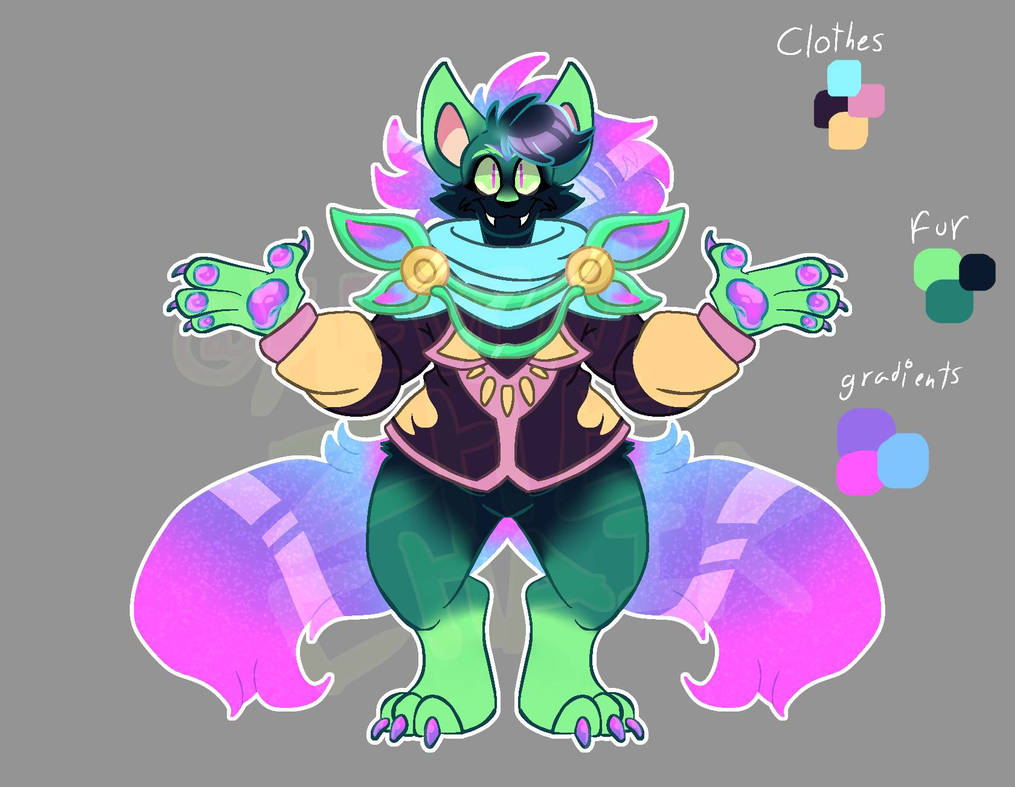 New Fursona Design by KevinZheChair on DeviantArt