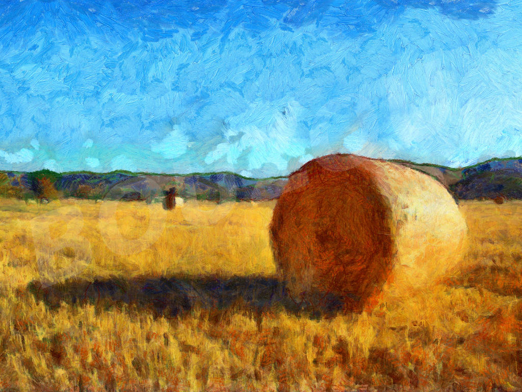 Haystacks by jlbouzou on DeviantArt
