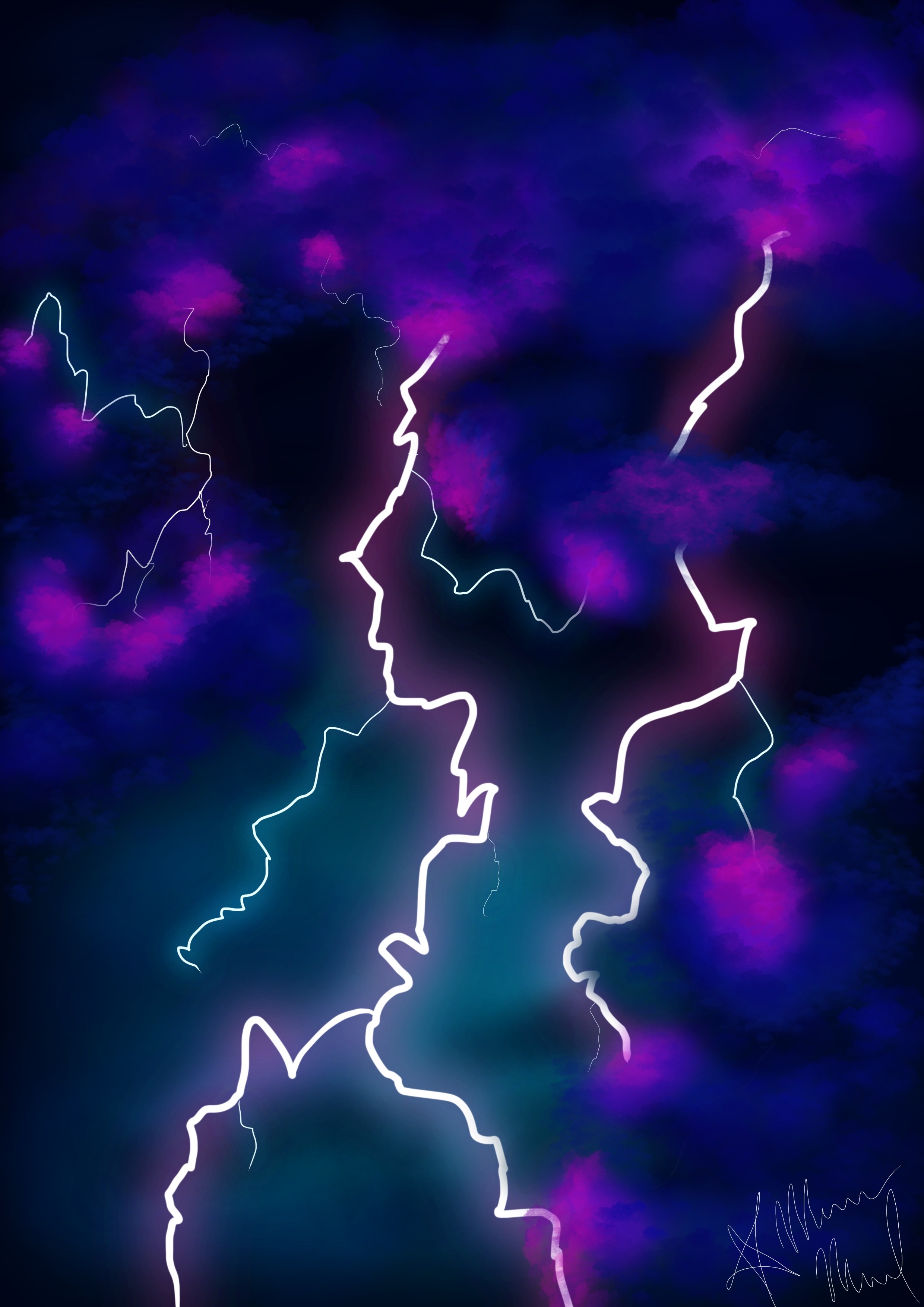 Lightning digital art by zombi-tequila on DeviantArt