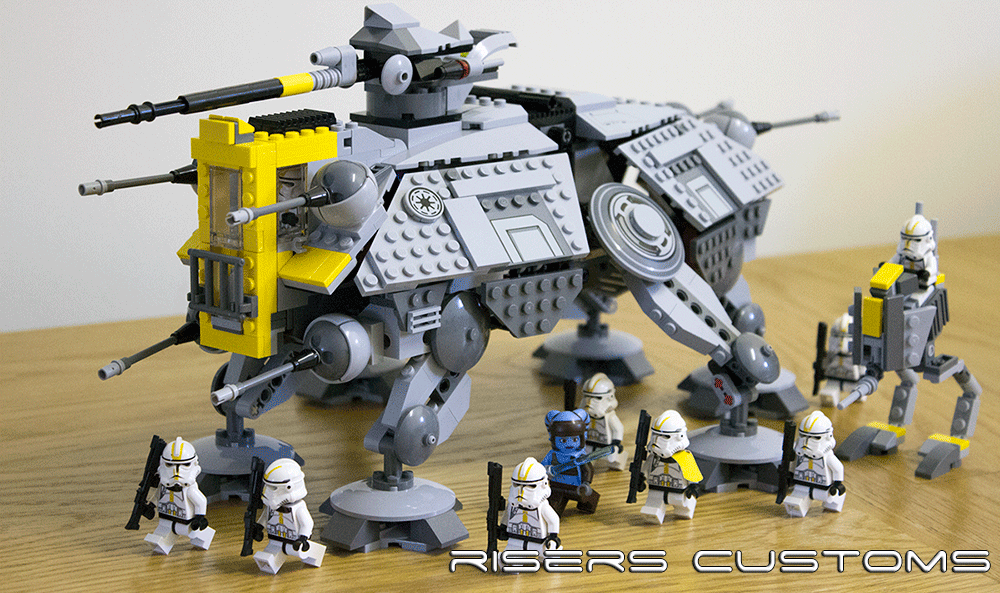 Lego Star Wars Custom Republic 327th AT-TE / AT-RT