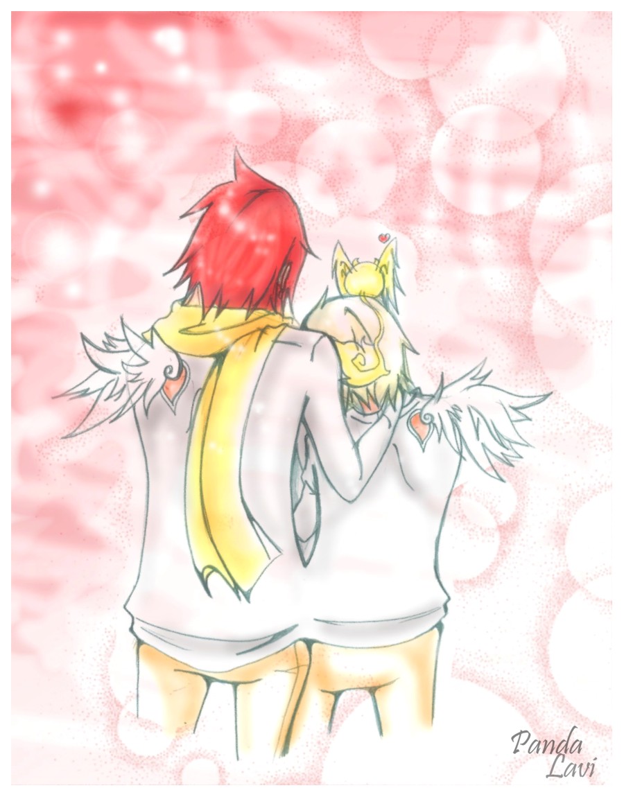 Allen x Lavi Wings