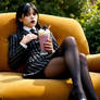 Wednesday Addams Milkshake