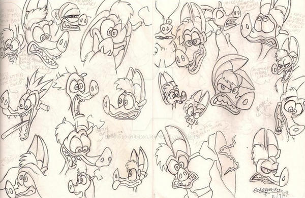 Batty 22 22 Batty Koda Sketches by Echo-Gecko on DeviantArt