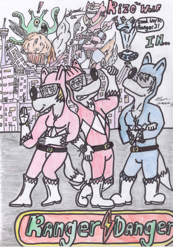 Danger Ranger Rugrat Deviantart 'Ranger danger' front by Cooperthewolf on DeviantArt