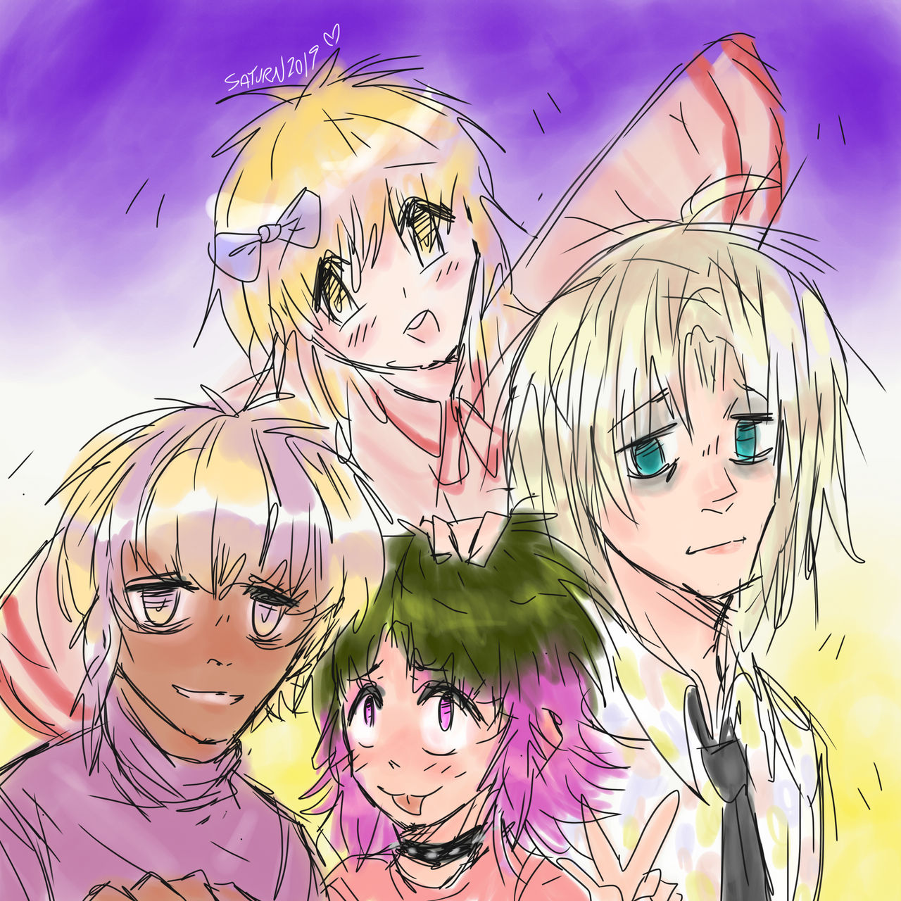 Non Binary Characters By SaturnsOrbit On DeviantArt non-binary-characters-by-saturnsorbit-on-deviantart
