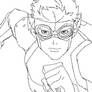 Kid Flash UNCOLOURED