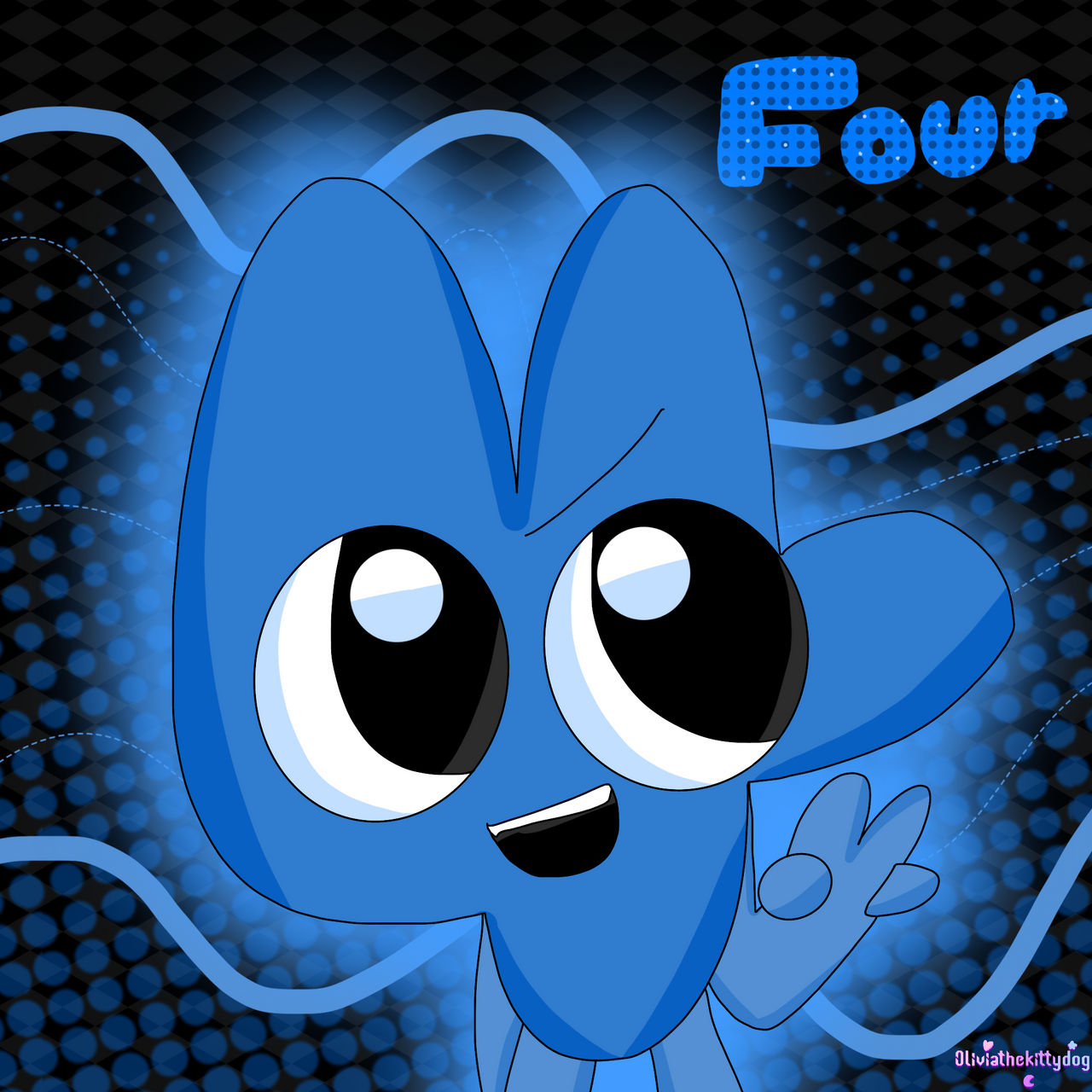 Bfdi Four Deviantart I drew four from bfdi by OliviaTheKittydog on DeviantArt