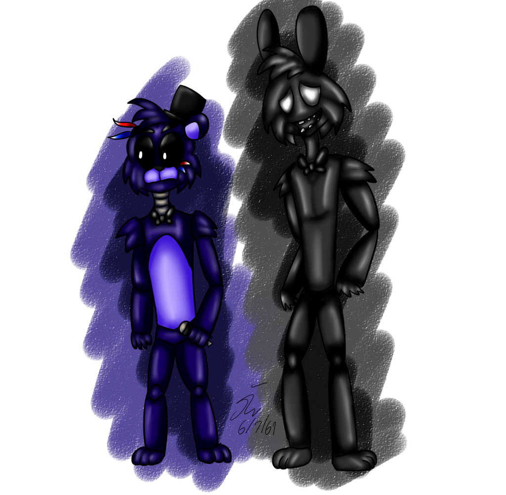 Shadow Freddy And Shadow Bonnie By Nongying On DeviantArt shadow-freddy-and-shadow-bonnie-by-nongying-on-deviantart