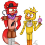 Foxy And Chica.