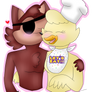 [Fazbear and Friends] Foxy x Chica.