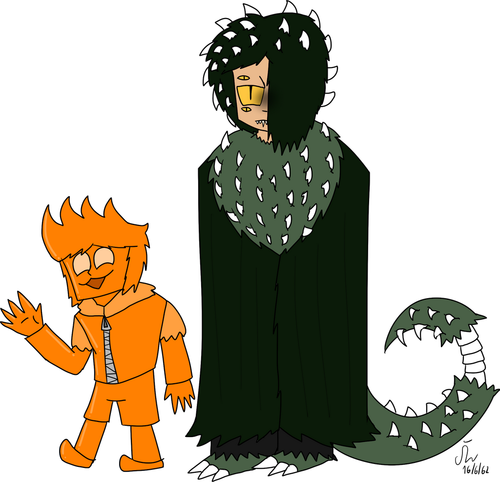 SCP 682 And Scp 999 (human) by nongying on DeviantArt