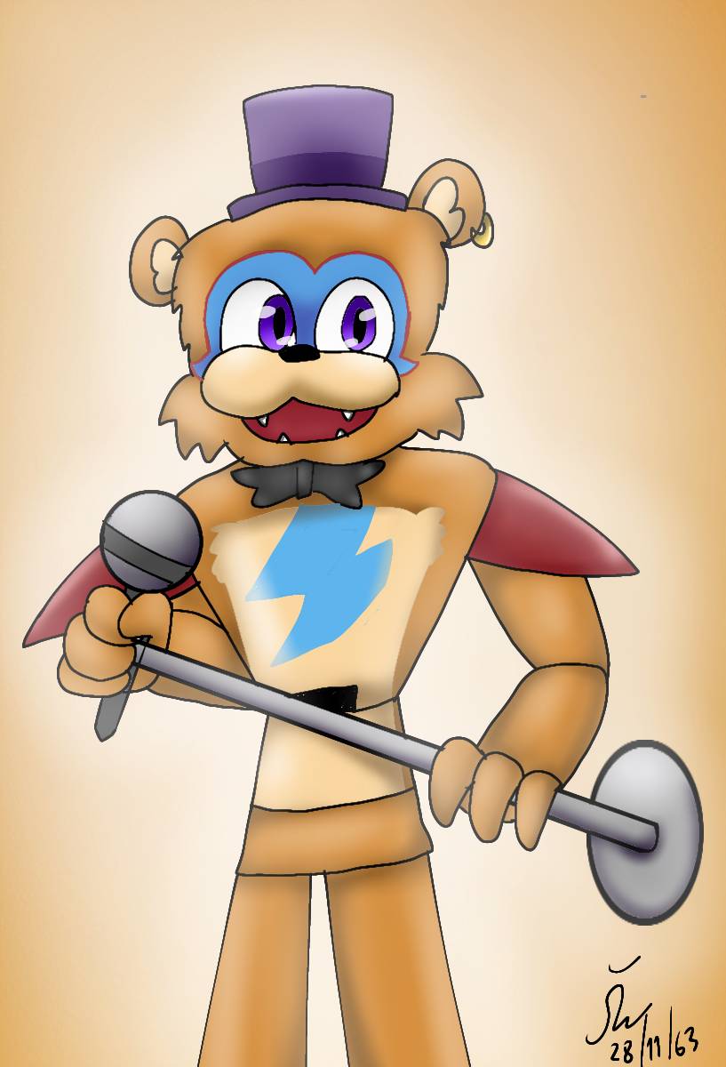 Glam rock Freddy by nongying on DeviantArt