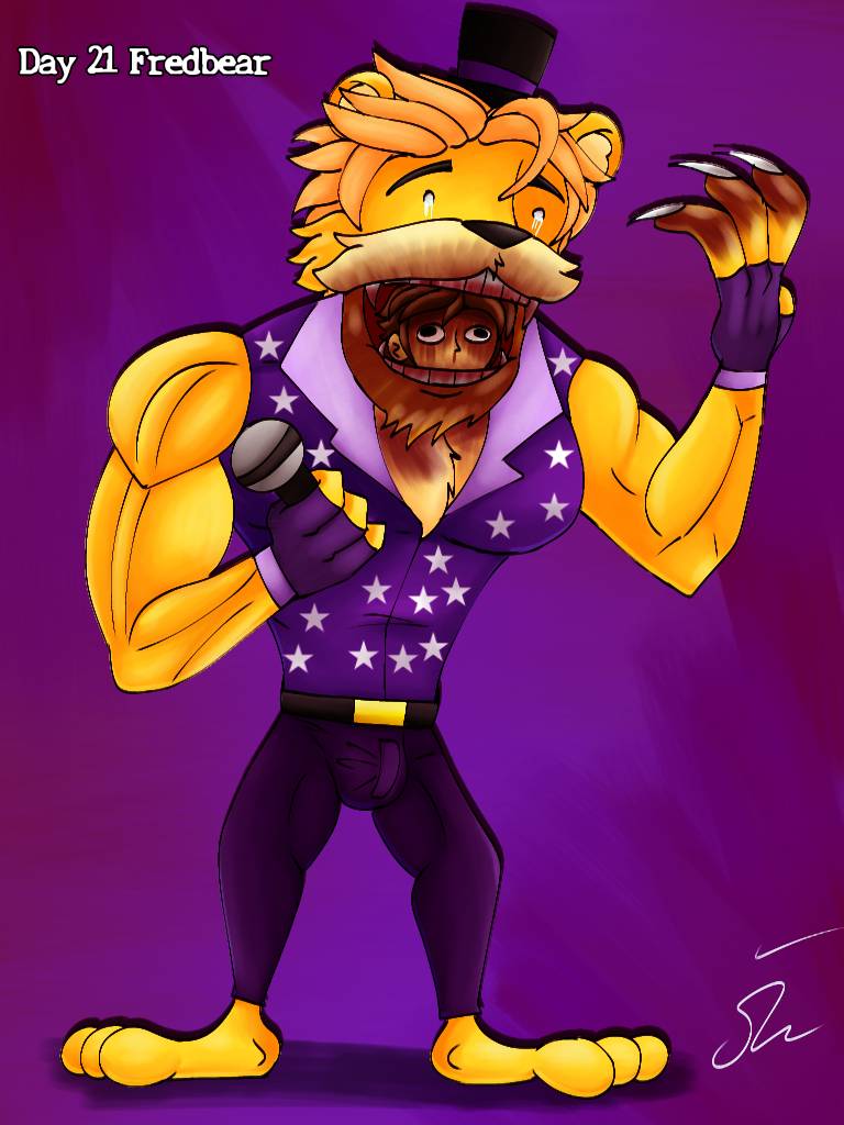 12 Days of Tony on X: Nightmare fredbear #FNAF #fnaffanart #digitalart   / X