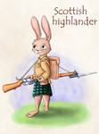 Warrior rabbits - Highlander by JoenSo