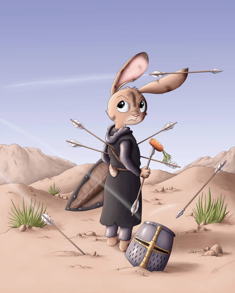 Warrior rabbits - Arrows vs armor by JoenSo on DeviantArt