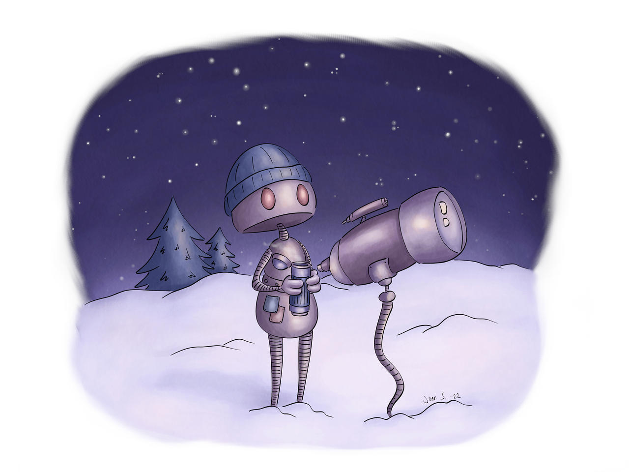 Winter Guide 9 Stargazing By JoenSo On DeviantArt