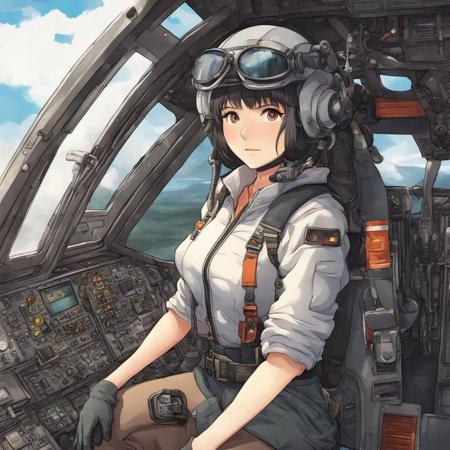 Female Pilot Deviantart Pilot 3 by introvertedSD on DeviantArt