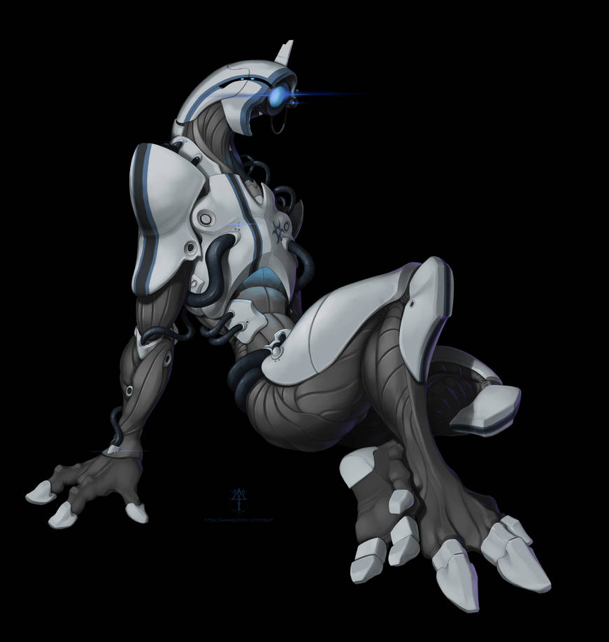 Geth Deviantart Geth sitting by Kredri on DeviantArt