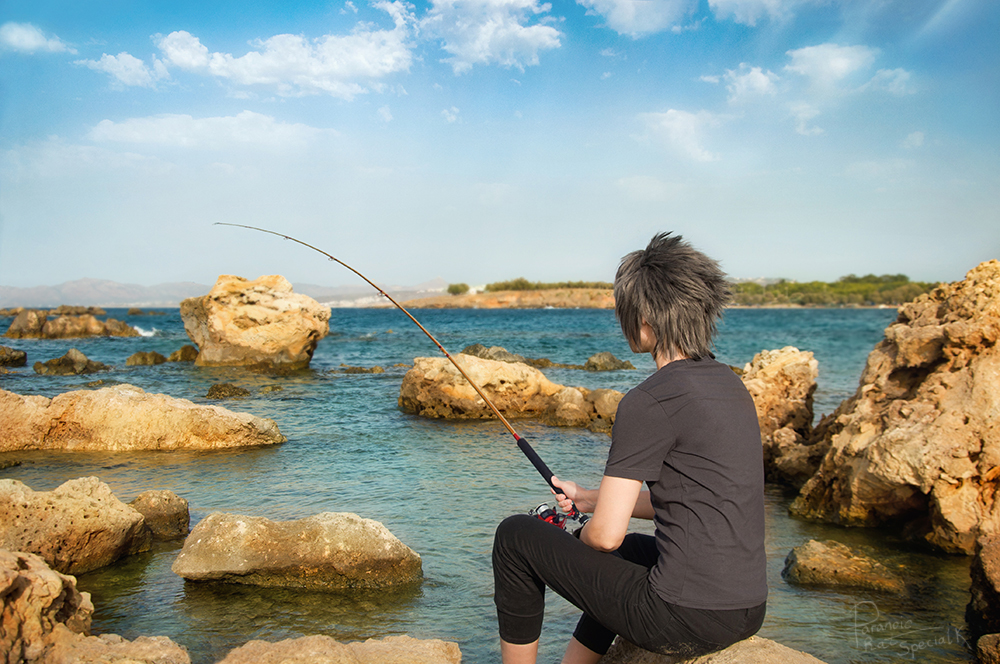 Final Fantasy XV - Noctis - Fishing time 2