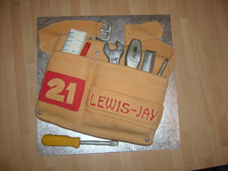 Tool Belt Cake