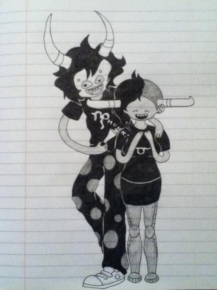 Female Tavros and Gamzee