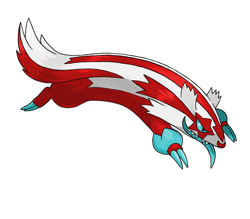 Galarian Linoone's Official Shiny by ShinyRemakin on DeviantArt