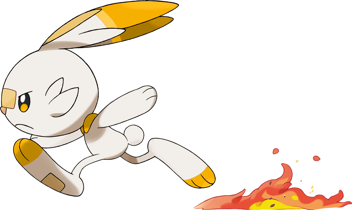 Scorbunny's Official Shiny V2 by ShinyRemakin on DeviantArt