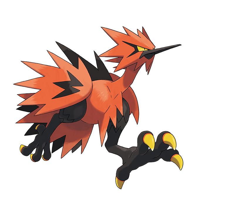 Galarian Zapdos Shiny Speculation by TheGlitchyDemon on DeviantArt