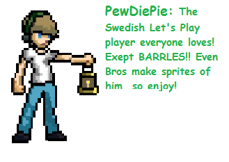 PewDiePie Sprite