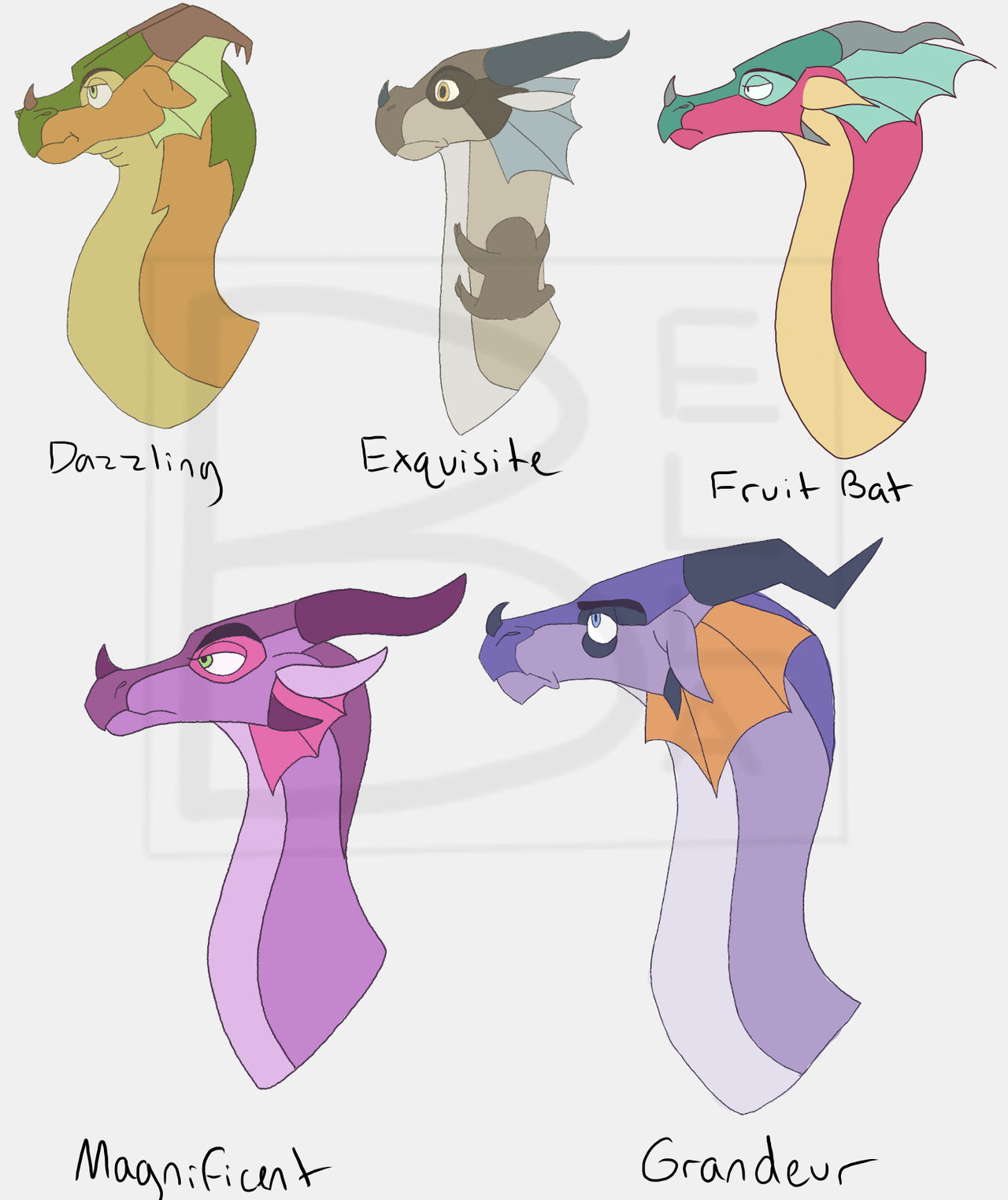 Rainwing Ruff Rainwing Queen Designs by Bellasauruss on DeviantArt