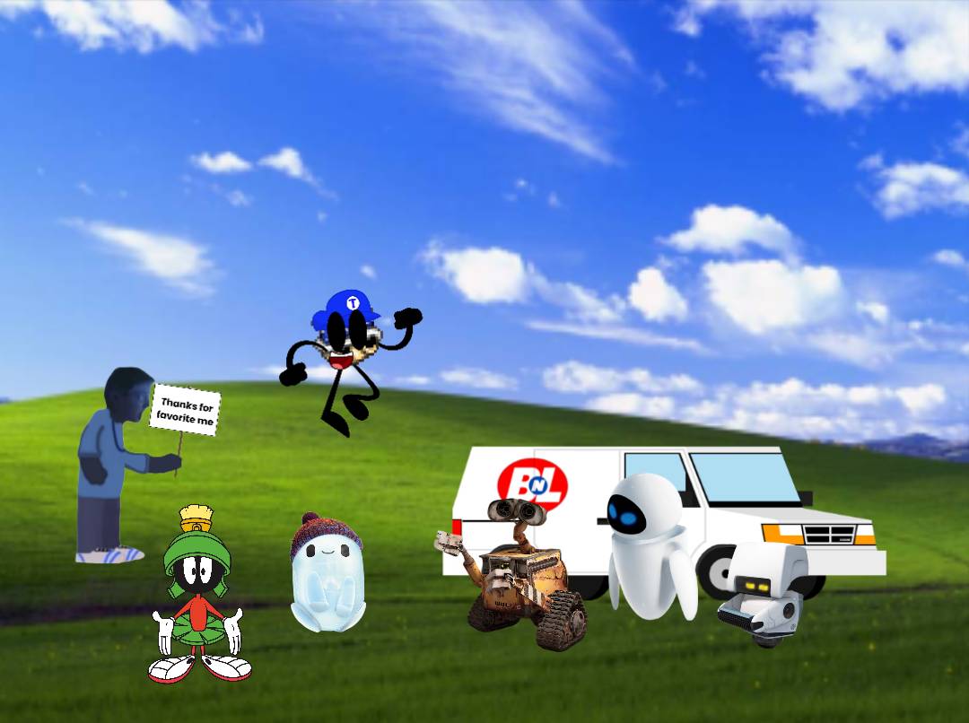 Characters in the Windows XP Bliss by Dylan202372 on DeviantArt