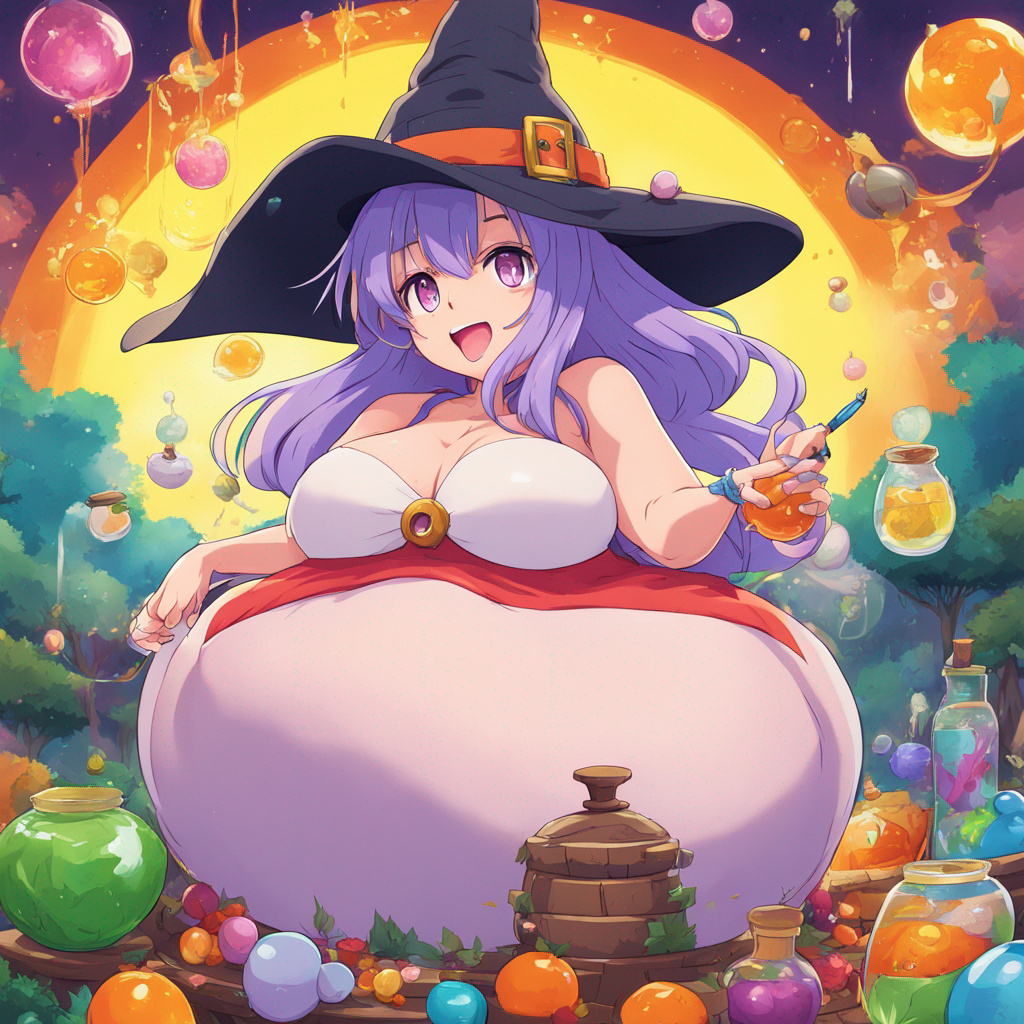 Body Inflation Inflation Potion Inflated by her own potion by wolfgirl2345679 on DeviantArt