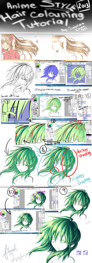 ShiyumiSama: Hair Colouring Tutorial