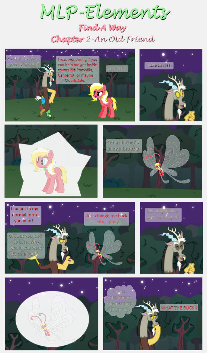 Mlp Re Find Find A Way: 005 by MLP-Element on DeviantArt