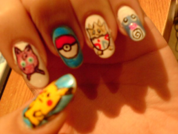 Pokemon nails