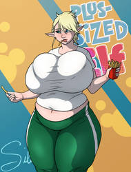 Elfuda - Plus-Sized Elf (Fan Art)