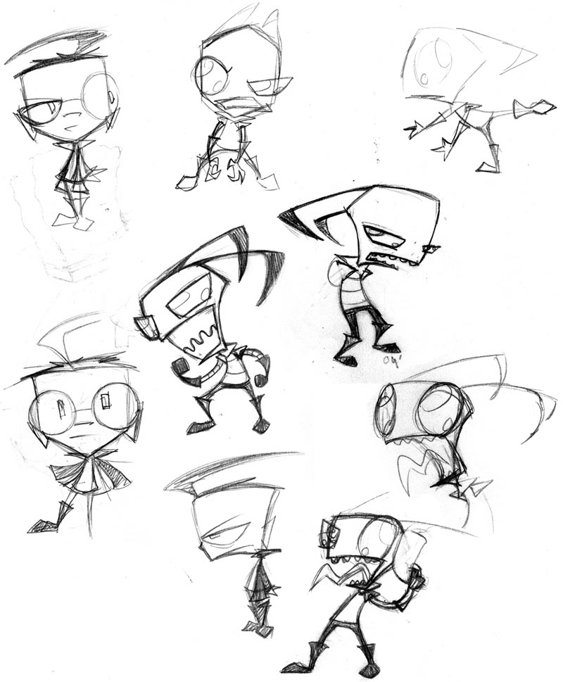 Zim and Dib Stuff