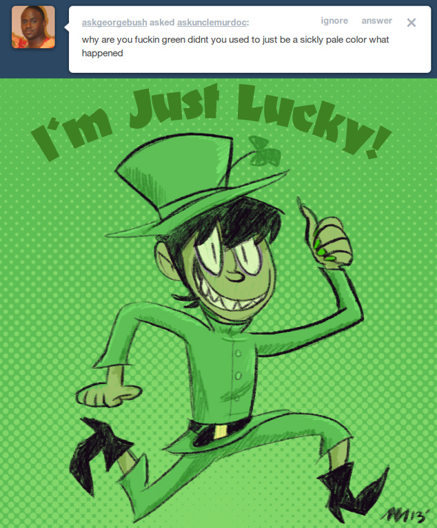 Uncle Murdoc is Just Lucky