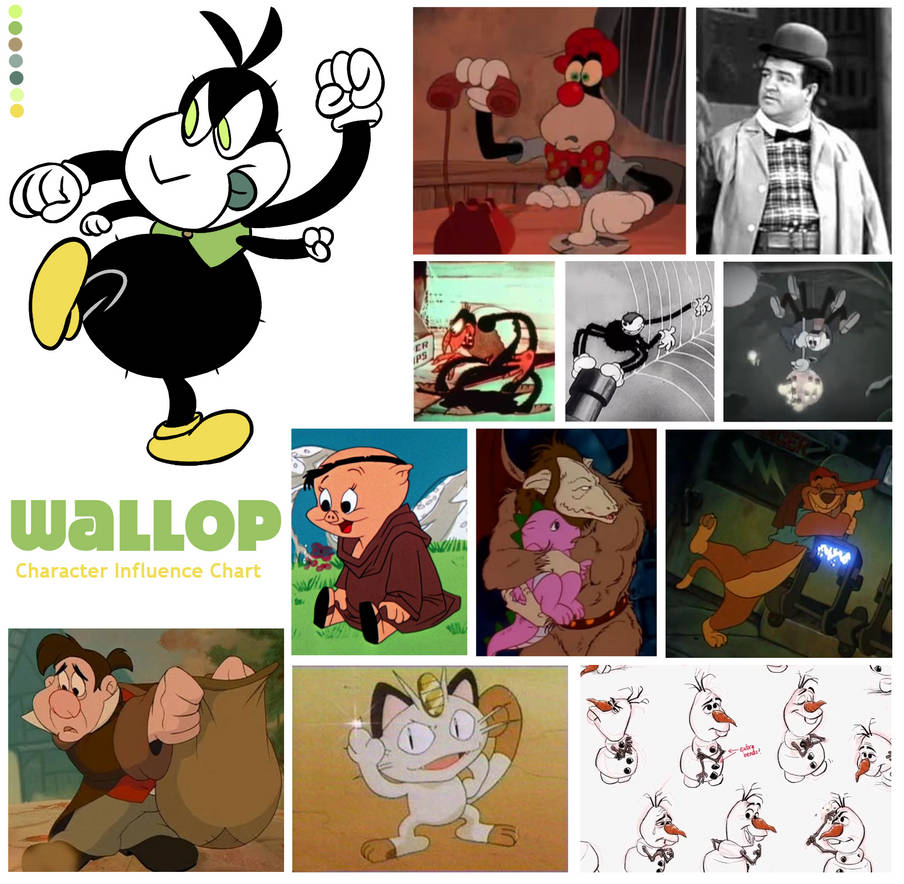 Comic Wallop Wallop- Character Influence Chart by anniemae04 on DeviantArt