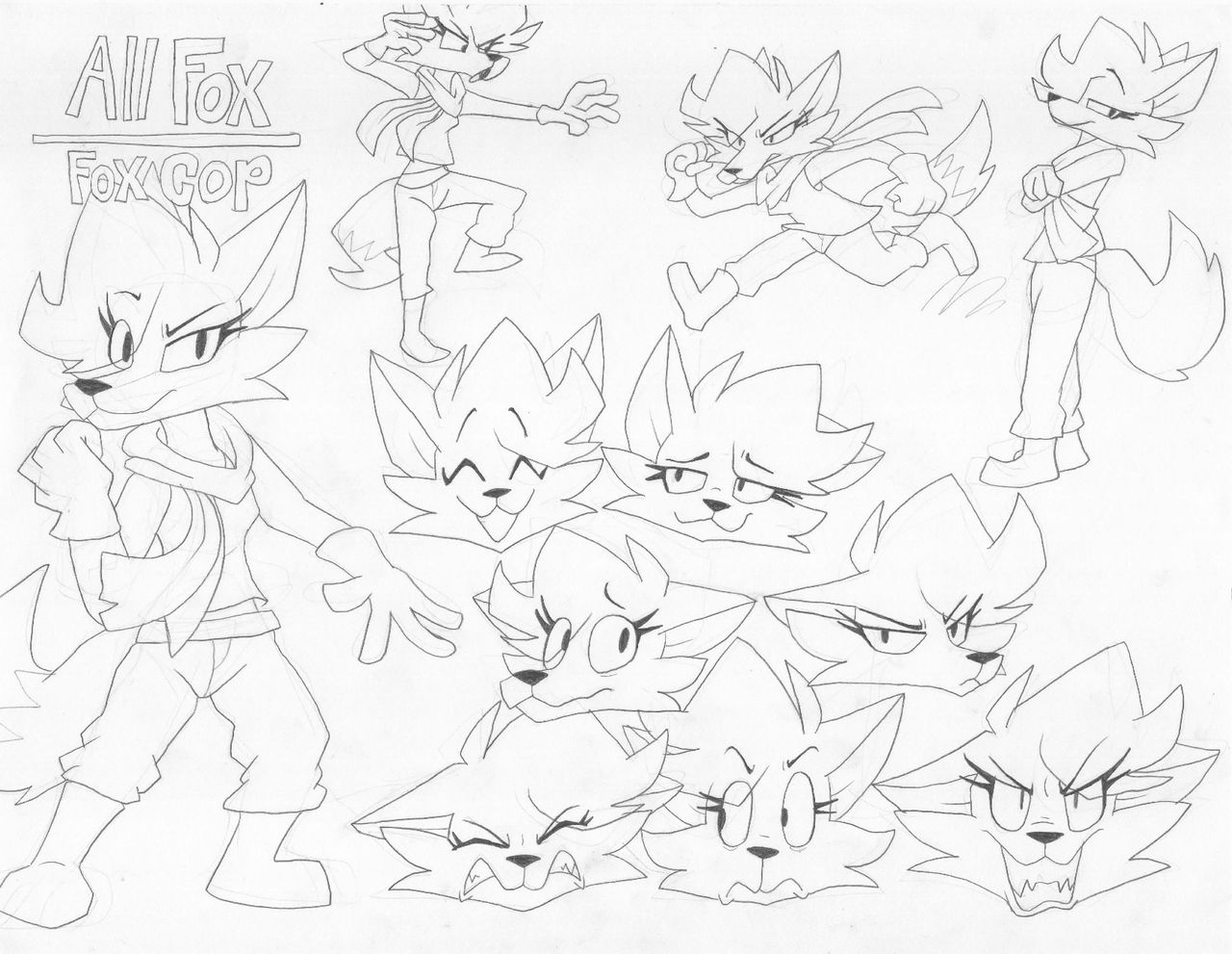 All Fox Reference by TheToppingKing on DeviantArt