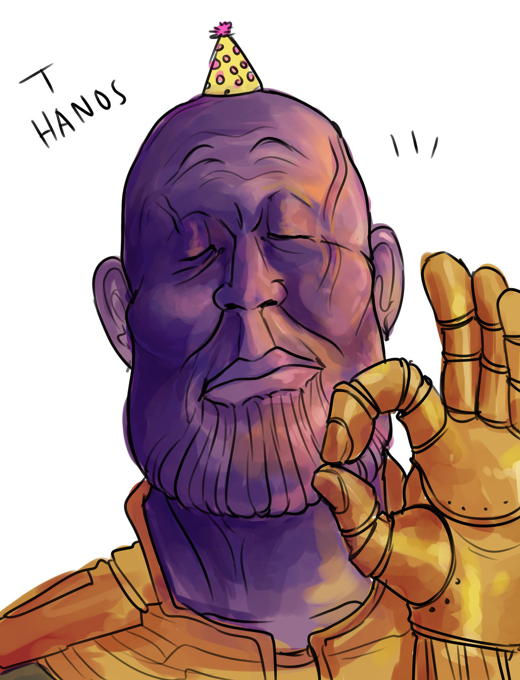 Happy Birthday Apple It S Thanos By Toldentops On Deviantart