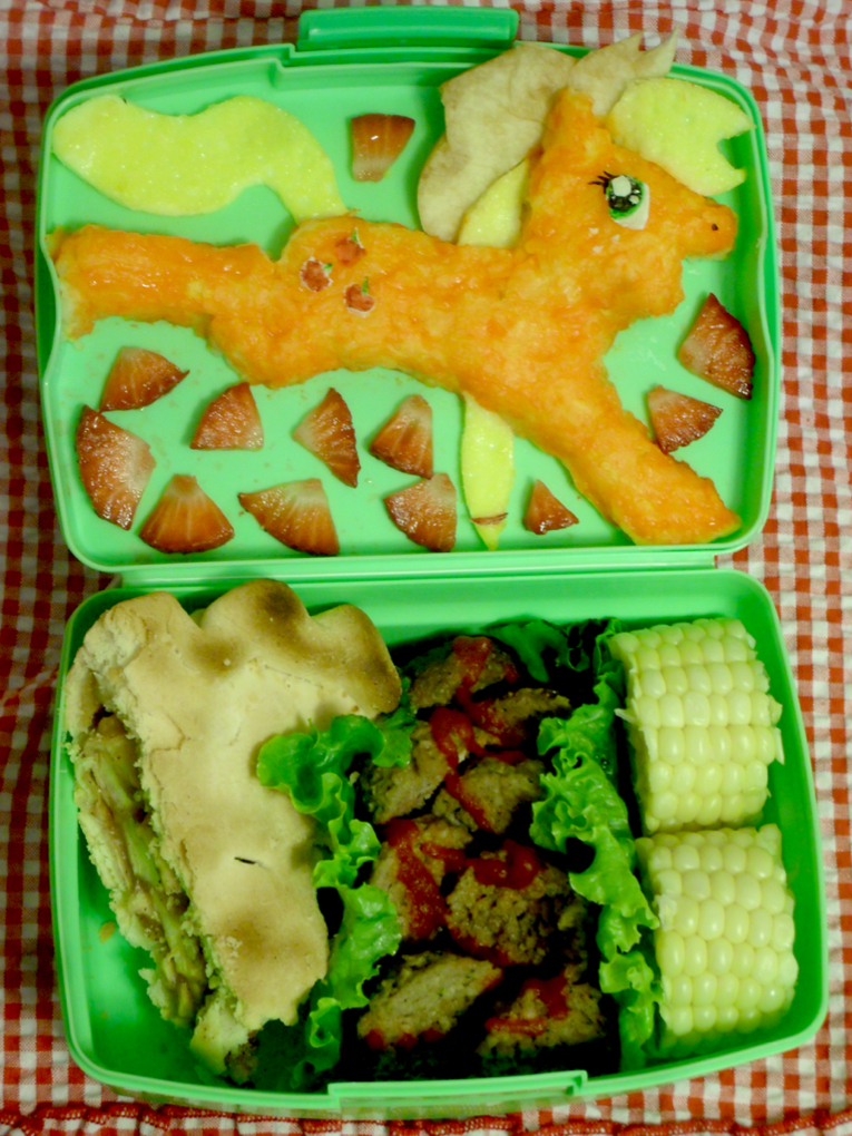 MLP: Applejack Bento