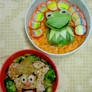 Muppets: Kermit and Fozzy Bento