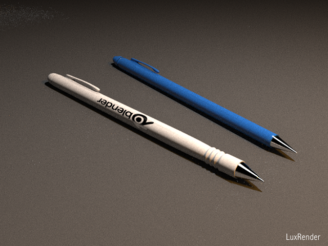 Rendering Test - Pens