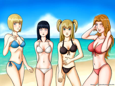Anime Crossover Beach Special1