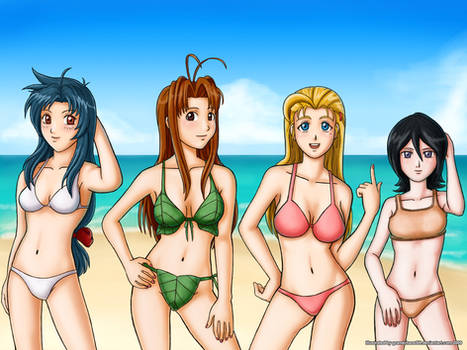 Anime Crossover Beach Special2